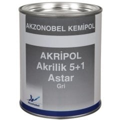 AkzoNobel Akripol 2k 5+1 Akrilik Astar Koyu Gri 1 Litre