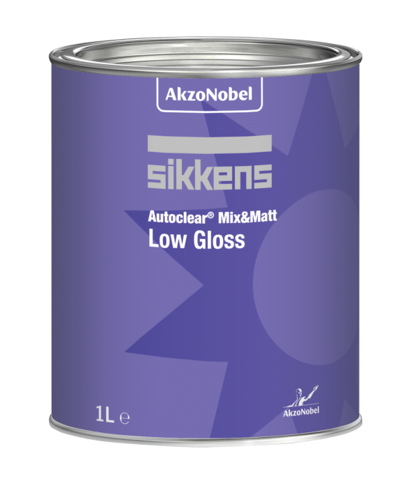 AkzoNobel Sikkens AutoClear Mix&Matt Mat Vernik Low Gloss Tam Mat 1 Litre