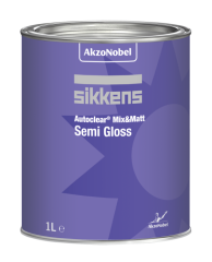 AkzoNobel Sikkens AutoClear Mix&Matt Mat Vernik Semi Gloss Yarı Mat 1 Litre