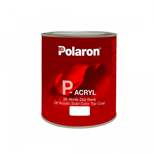 Polaron Akrilik Oto Boyası Isuzu K567 Isuzu Kırmızısı 2k Düz 1 Litre