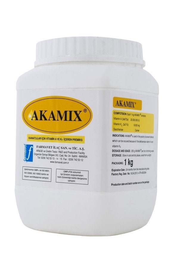 Akamix Toz Vitamin Takviyesi