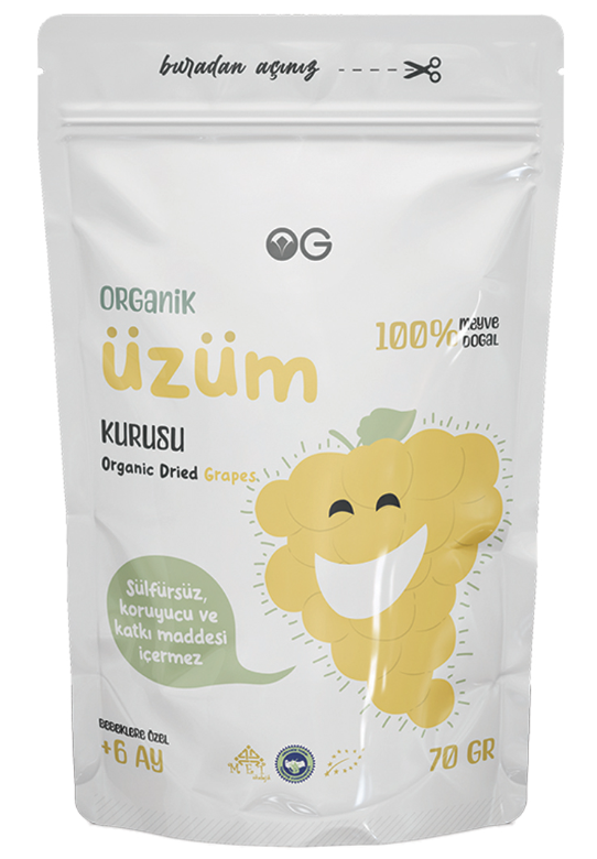 OG Organik Üzüm Kurusu 70GR