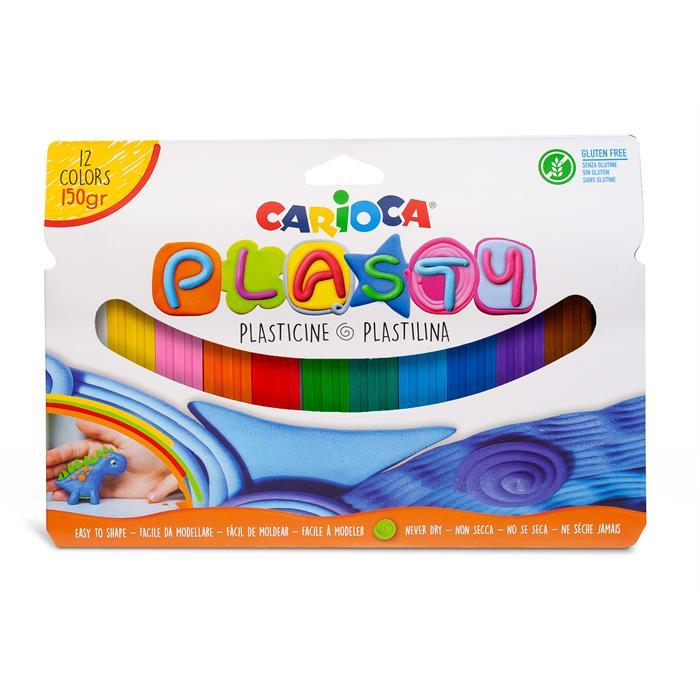 Plasty Kurumayan Oyun Hamuru 12 Renk - 150gr