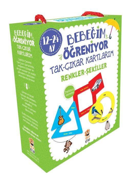 Bebeğim Öğreniyor Tak - Çıkar Kartlarım (12-24 Ay)