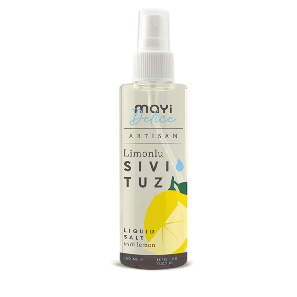 Mayi Artisan Limonlu Sıvı Tuz 150 Ml