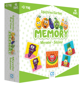 CA Games Meyveler - Sebzeler Memory