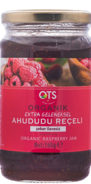 Ots Organik Ahududu Reçeli 360 Gr