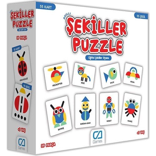 CA Games Şekiller Puzzle