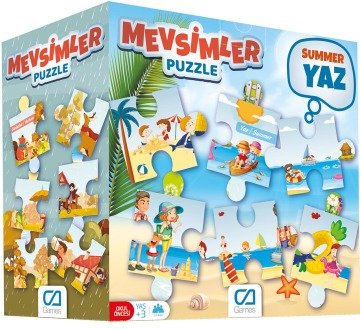 CA Games 24 Parça Mevsimler Yer Puzzle