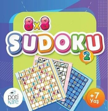Pötikare 8X8 Çıkartmalı Sudoku-2