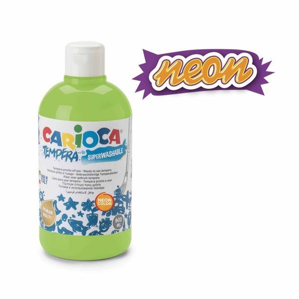 Guaj Boya (Süper Yıkanabilir) 500 ml Neon Yeşil