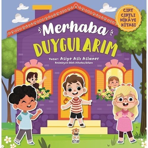 Merhaba Duygularım-Cırt Cırtlı Hikaye Kitabı