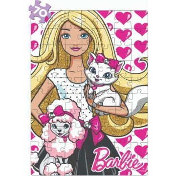 Barbie 2 İn 1 Puzzle Seti