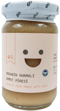 Og Natural Organik Hurmalı Armut Püresi 105 G.