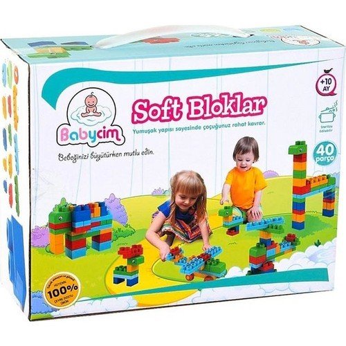 Babycim Soft Block Seti 40 Parça