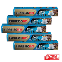 Espressomm® Blue Kapsül Kahve-kafeinsiz! (50 Adet) - Nespresso®*
