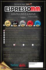 Espressomm® Red Çekirdek Kahve (1000 Gr)