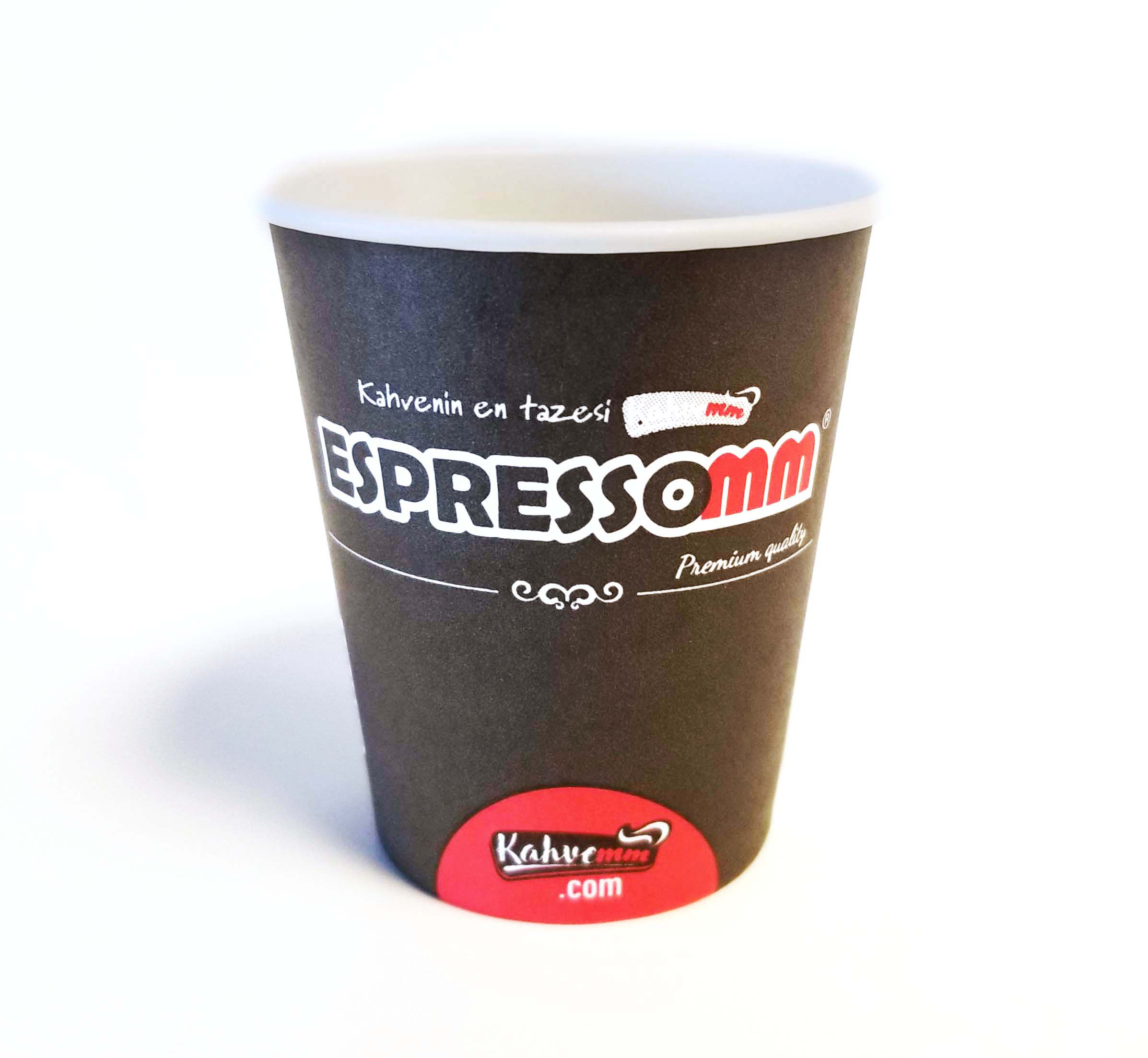 Espressomm Karton Bardak 7 Oz - 100 Adet