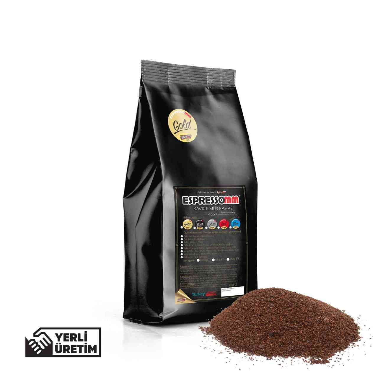 Espressomm® Gold Öğütülmüş Kahve (250 Gr)