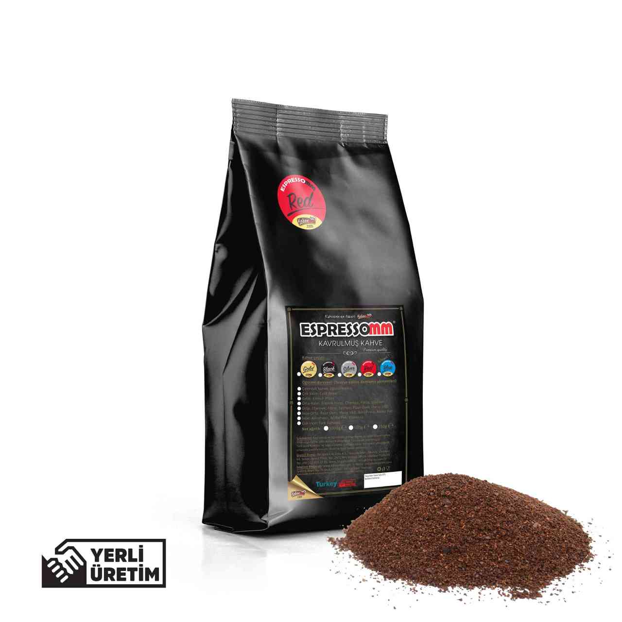 Espressomm® Red Öğütülmüş Kahve (500 Gr)