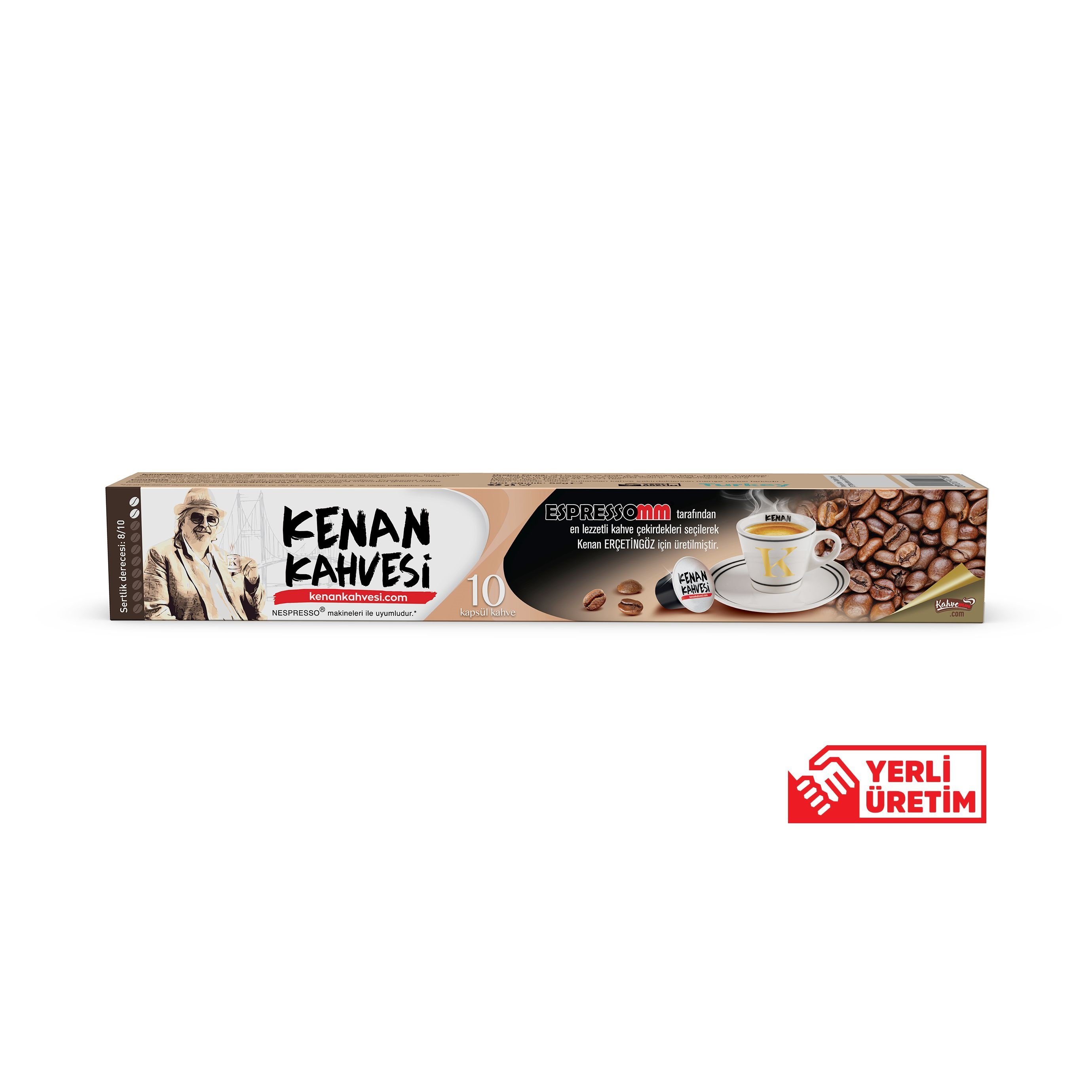 Kenan Kahvesi Kapsül Kahve (10 Adet) - Nespresso® Uyumlu*