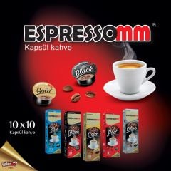 Espressomm® Gold Kapsül Kahve (10 Adet) - Tchibo Cafissimo® Uyumlu*