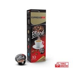 Espressomm® Black Kapsül Kahve (10 Adet) - Tchibo Cafissimo® Uyumlu*