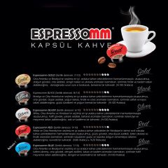 Espressomm® Black Kapsül Kahve (50 Adet) -Tchibo Cafissimo® Uyumlu*