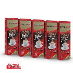 Espressomm® Red Kapsül Kahve (50 Adet) - Tchibo Cafissimo® Uyumlu*