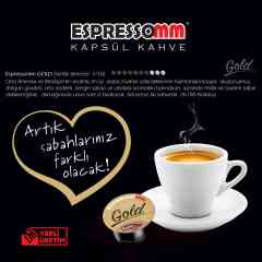 Espressomm® Gold Kapsül Kahve (100 Adet) - Tchibo Cafissimo® Uyumlu*