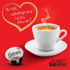 Espressomm® Silver Kapsül Kahve (100 Adet) - Tchibo Cafissimo® Uyumlu*