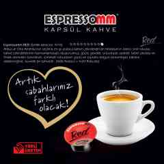 Espressomm® Red Kapsül Kahve (100 Adet) - Tchibo Cafissimo® Uyumlu*