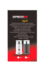 Espressomm® Köpük Süt Köpürtücüsü (Beyaz)