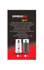 Espressomm® Köpük Süt Köpürtücüsü (Beyaz)