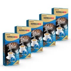 Espressomm® Premium Blue Alüminyum Kapsül Kahve-kafeinsiz! (50 Adet) - Nespresso®*