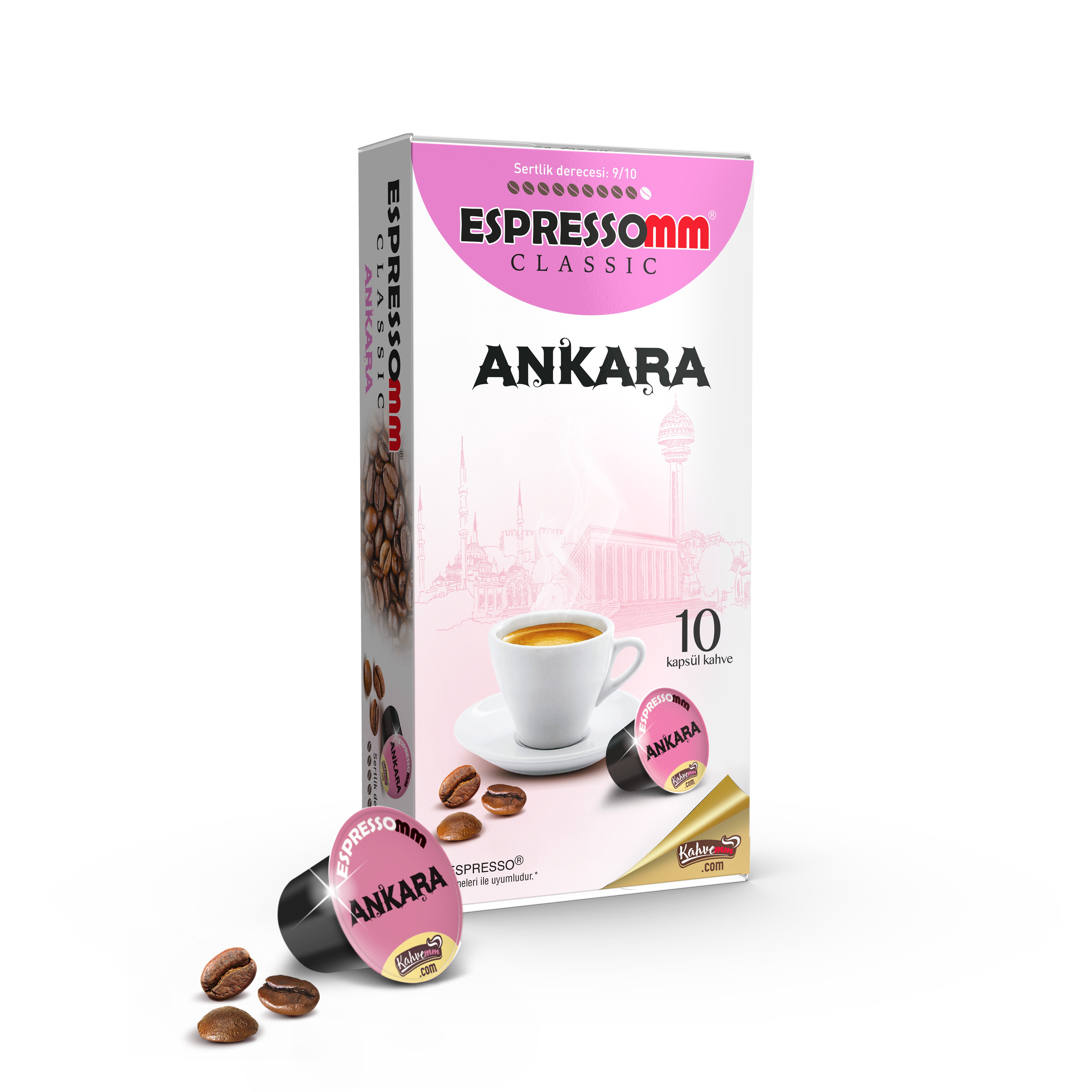 Espressomm® Classic Ankara Kapsül Kahve (10 Adet) - Nespresso® Uyumlu*