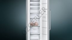 GS36NVIF0N, iQ300 noFrost, Çekmeceli derin dondurucu Kolay temizlenebilir inox kapılar