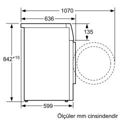 SIEMENS WT47XK8XTR ISI POMPALI WİFİ'Lİ KURUTMA MAKİNESİ