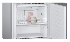 KG55NVIF1N, iQ300 Alttan Donduruculu Buzdolabı 186 x 70 cm Kolay temizlenebilir Inox