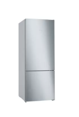 KG55NVIF1N, iQ300 Alttan Donduruculu Buzdolabı 186 x 70 cm Kolay temizlenebilir Inox
