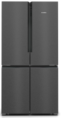 KF96NAXEA, iQ500 Buzdolabı MultiDoor 183 x 91 cm Kolay temizlenebilir siyah inoks