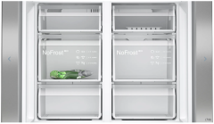 KF96NVPEA, iQ300 Buzdolabı MultiDoor 183 x 91 cm Kolay temizlenebilir Inox