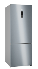KG55NCIE0N, iQ300 Alttan Donduruculu Buzdolabı 186 x 70 cm Kolay temizlenebilir Inox