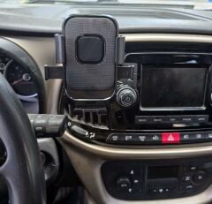 Araç İçi Telefon Tutucu Havalandırma Menfezine Monte Edilir( L) Kancası İle Çok Güçlü Tutunma