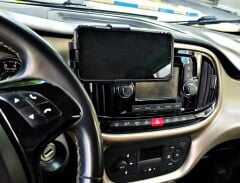 Araç İçi Telefon Tutucu Havalandırma Menfezine Monte Edilir( L) Kancası İle Çok Güçlü Tutunma