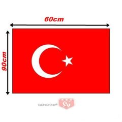 Türk bayrağı 1.sınıf 60-90cm