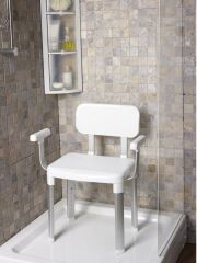 Primanova Capadocia Sırt ve Kol Destekli Banyo Taburesi KV19