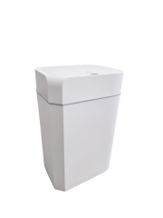 Sensörlü Otomatik Plastik Çöp Kovası 18 Litre + Deterjan Hazneli Silikon Klozet Fırçası