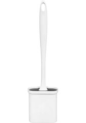 Sensörlü Otomatik Plastik Çöp Kovası 12 Litre + Duvara Asılabilir Beyaz Silikon Klozet Fırçası