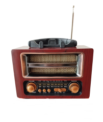 Geseus Torina Nostajik Radyo Müzik Kutusu Bluetooth Hoparlör